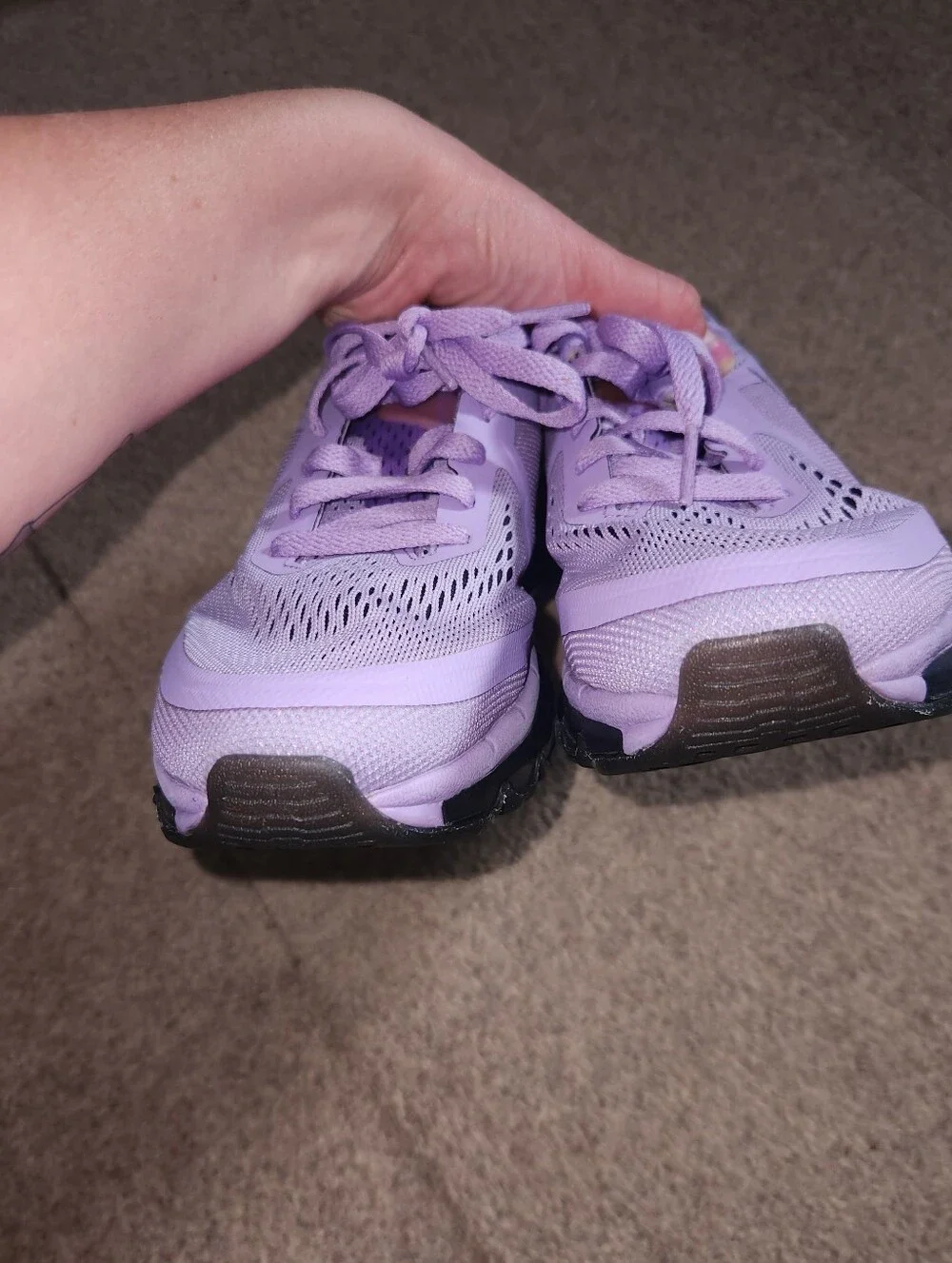 Purple Nike Air Max 2014 Running Shoes | W 8.5